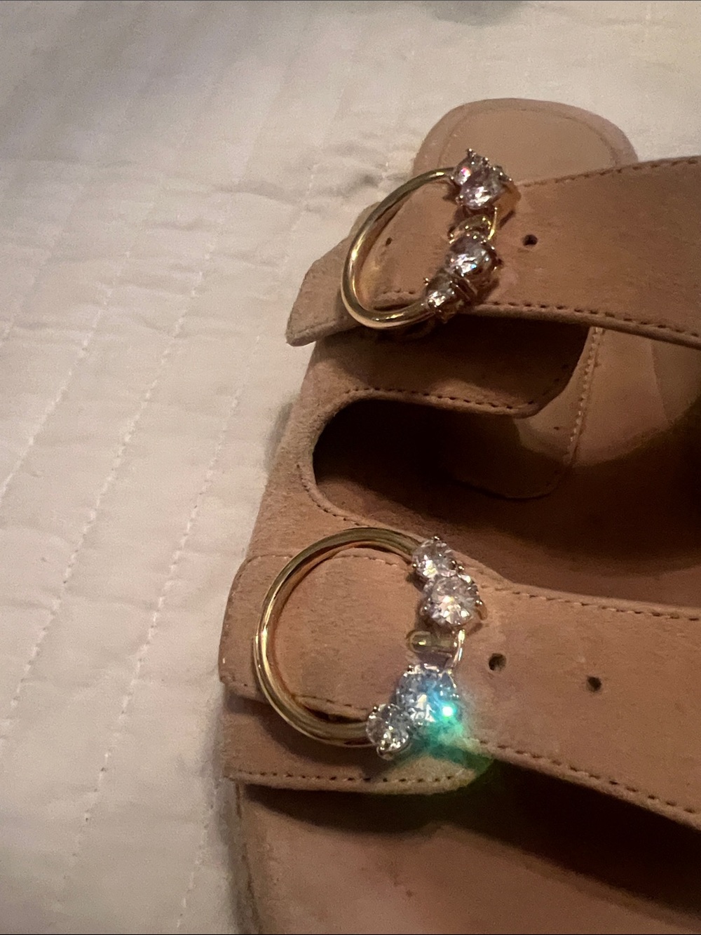 Stuart Weitzman tan sandals- 10 - Picture 2 of 6